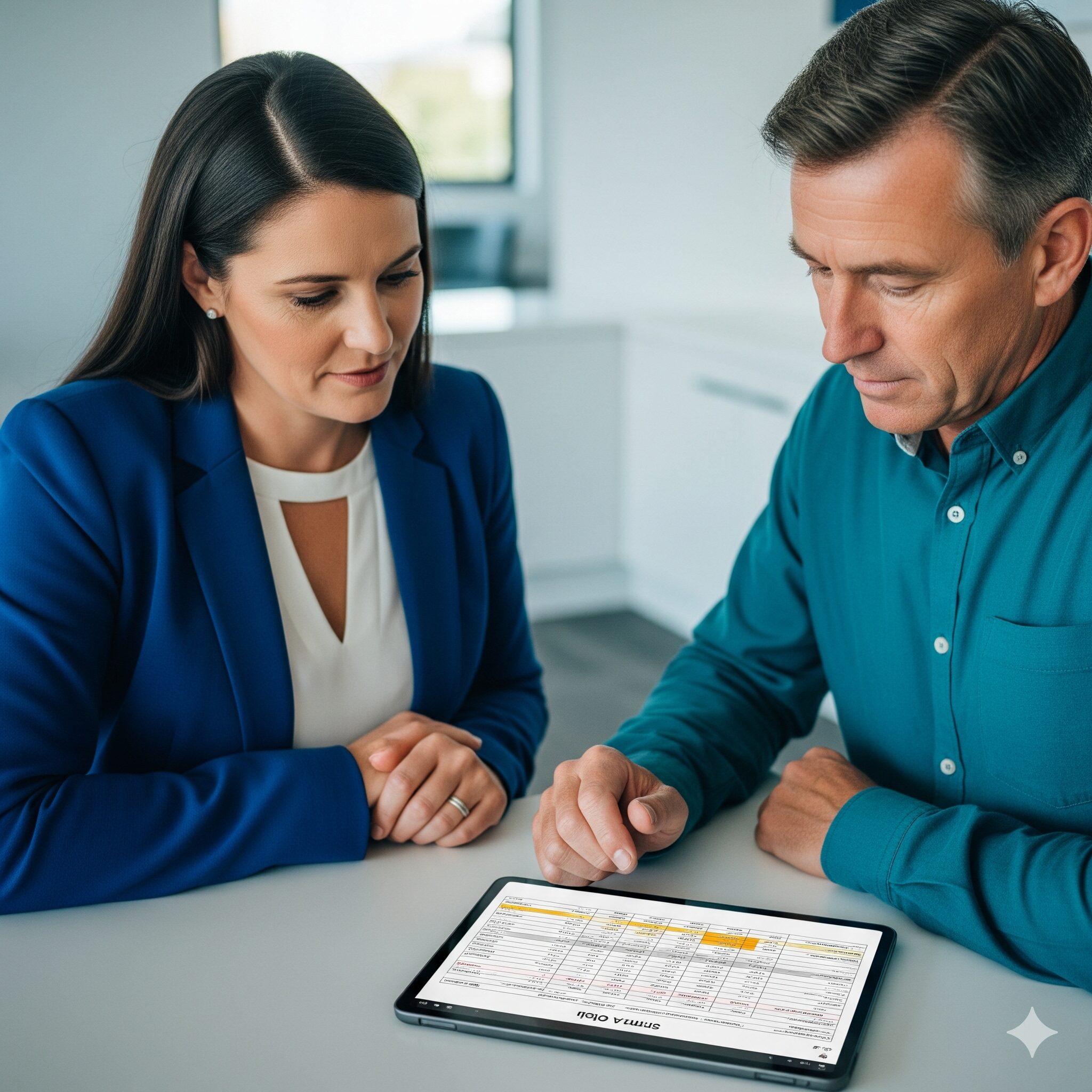 Understanding the strata roll nsw Strata manager and owner checking scheme records on a tablet