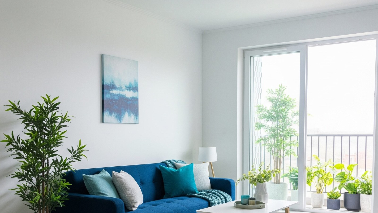 A bright, modern Sydney apartment living room